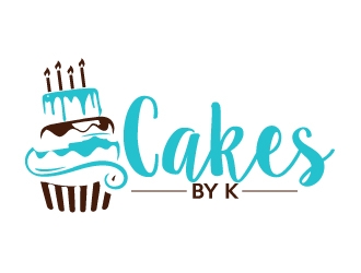 Cakes by K logo design by AamirKhan