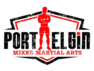 Port Elgin Mixed Martial Arts logo design by MAXR