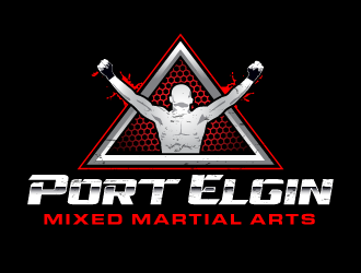 Port Elgin Mixed Martial Arts logo design by PRN123