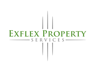 Exflex Property Services logo design by puthreeone