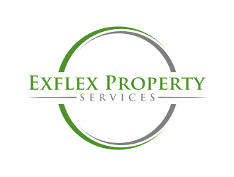 Exflex Property Services logo design by puthreeone