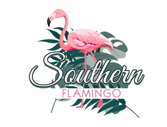Southern Flamingo  logo design by DreamLogoDesign