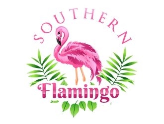 Southern Flamingo  logo design by uttam
