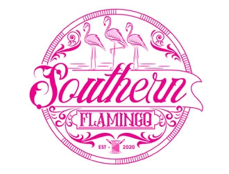 Southern Flamingo  logo design by DreamLogoDesign
