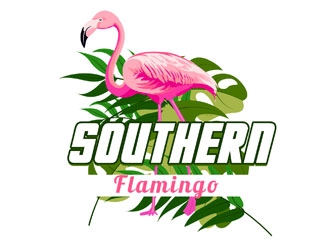 Southern Flamingo  logo design by DreamLogoDesign