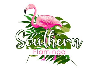 Southern Flamingo  logo design by DreamLogoDesign