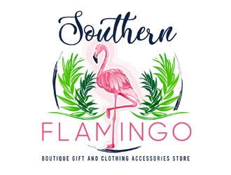 Southern Flamingo  logo design by DreamLogoDesign