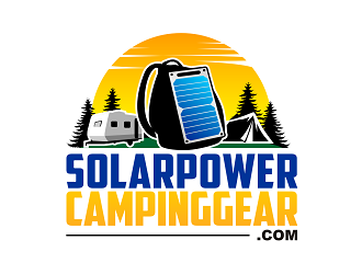 SolarPowerCampingGear.com logo design by haze