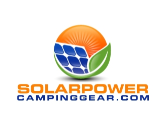 SolarPowerCampingGear.com logo design by AamirKhan