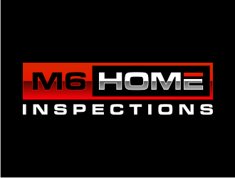 M6 Home Inspections logo design by puthreeone