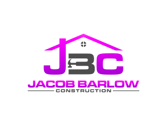 jacob barlow construction logo design by Purwoko21