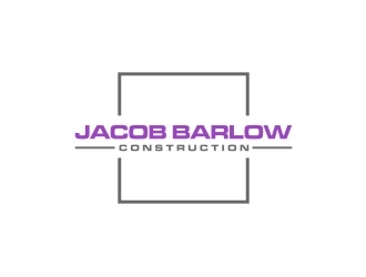jacob barlow construction logo design by Adundas