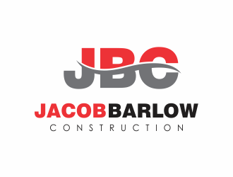 jacob barlow construction logo design by up2date