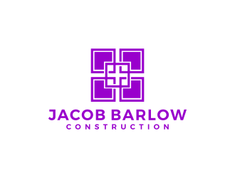 jacob barlow construction logo design by BlessedArt