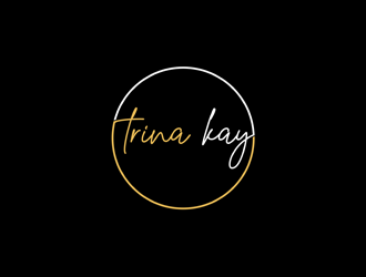 Trina Kay logo design by alby