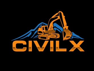 Civil X logo design by AamirKhan