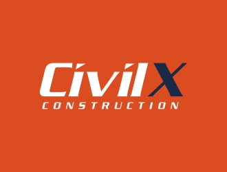 Civil X logo design by naldart