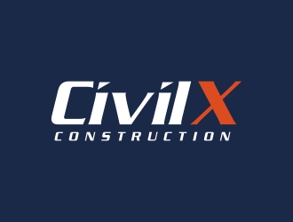 Civil X logo design by naldart