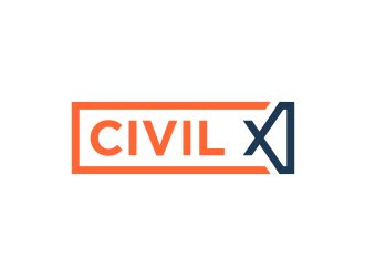 Civil X logo design by Kraken