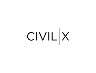 Civil X logo design by Sheilla