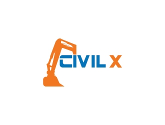 Civil X logo design by aryamaity