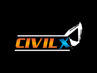 Civil X logo design by Kruger