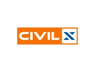Civil X logo design by javaz