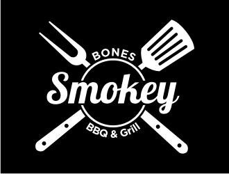 Smokey Bones BBQ & Grill  logo design by icha_icha