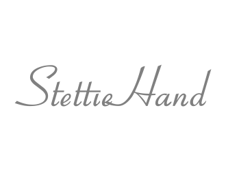 StettieHand logo design by N3V4