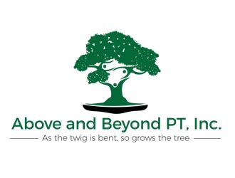 Above and Beyond PT, Inc. logo design by nikkl