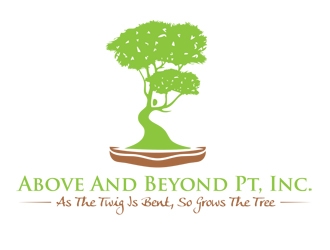Above and Beyond PT, Inc. logo design by gilkkj