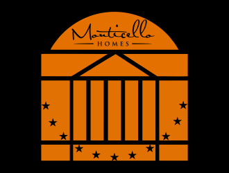 Monticello Homes logo design by Msinur