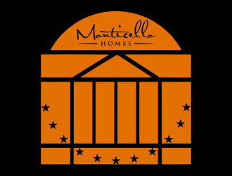 Monticello Homes logo design by Msinur