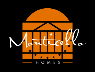 Monticello Homes logo design by Msinur