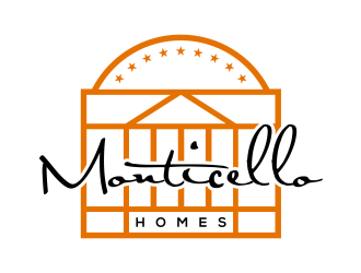 Monticello Homes logo design by cintoko