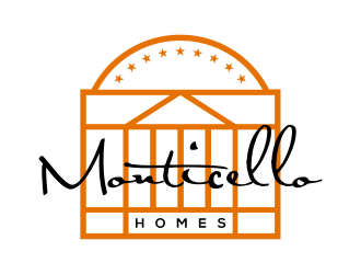 Monticello Homes logo design by cintoko