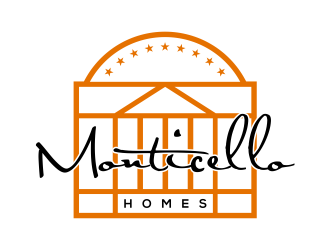 Monticello Homes logo design by cintoko