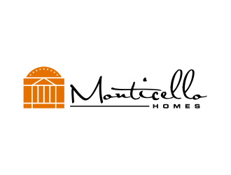 Monticello Homes logo design by cintoko