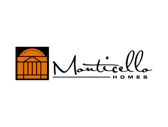Monticello Homes logo design by cintoko