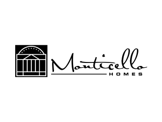 Monticello Homes logo design by cintoko