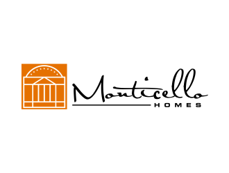 Monticello Homes logo design by cintoko