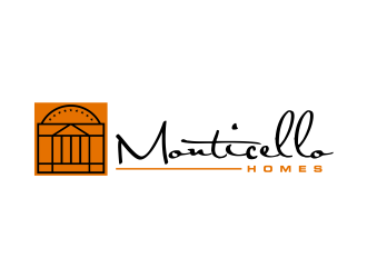 Monticello Homes logo design by cintoko