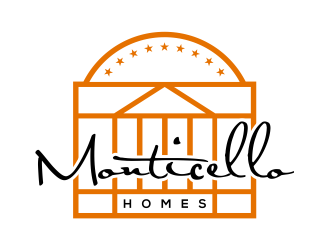 Monticello Homes logo design by cintoko