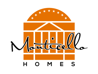 Monticello Homes logo design by cintoko