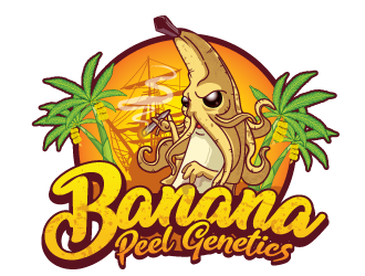 Banana Peel Genetics logo design by JMikaze