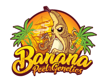 Banana Peel Genetics Logo Design
