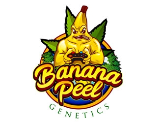 Banana Peel Genetics logo design by DreamLogoDesign