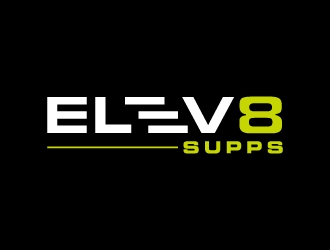 Elev8 Supps logo design by jaize