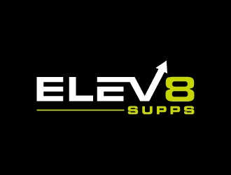 Elev8 Supps logo design by jaize
