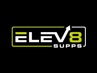 Elev8 Supps logo design by jaize